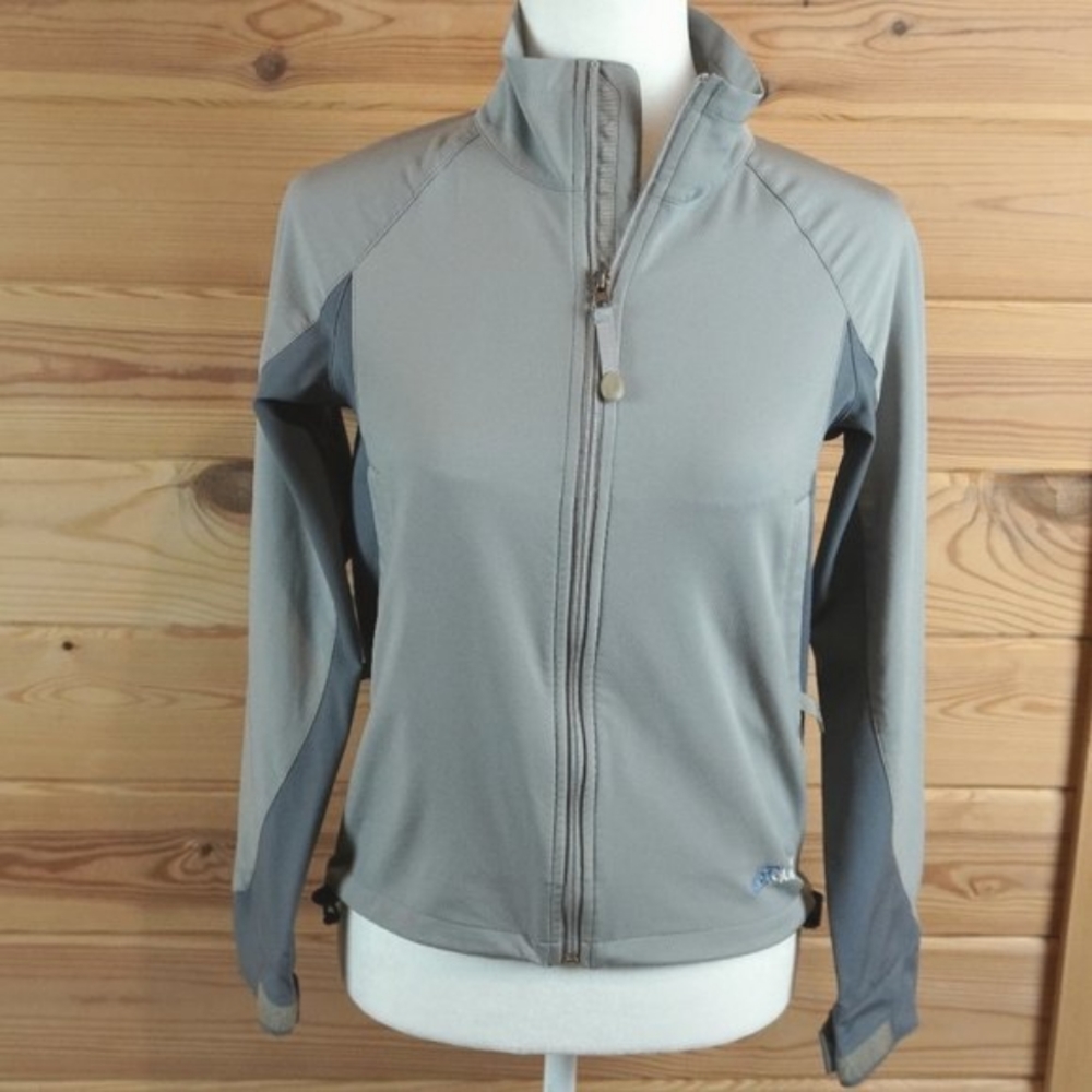 Cloudveil Gray Light Plum Full‎ Zip Jacket Size XS